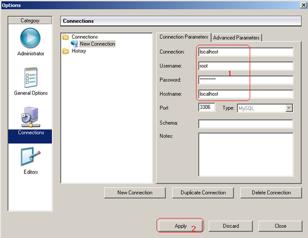 Mysql Administrator 1.2.17